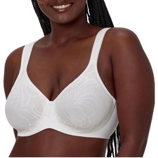 Sujetador minimizador con aros suavizante Bali's Coolest encaje blanco 34DD