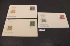 Bund 100 Jahre Briefmarken 113-115 auf 3 FDC (G4585)