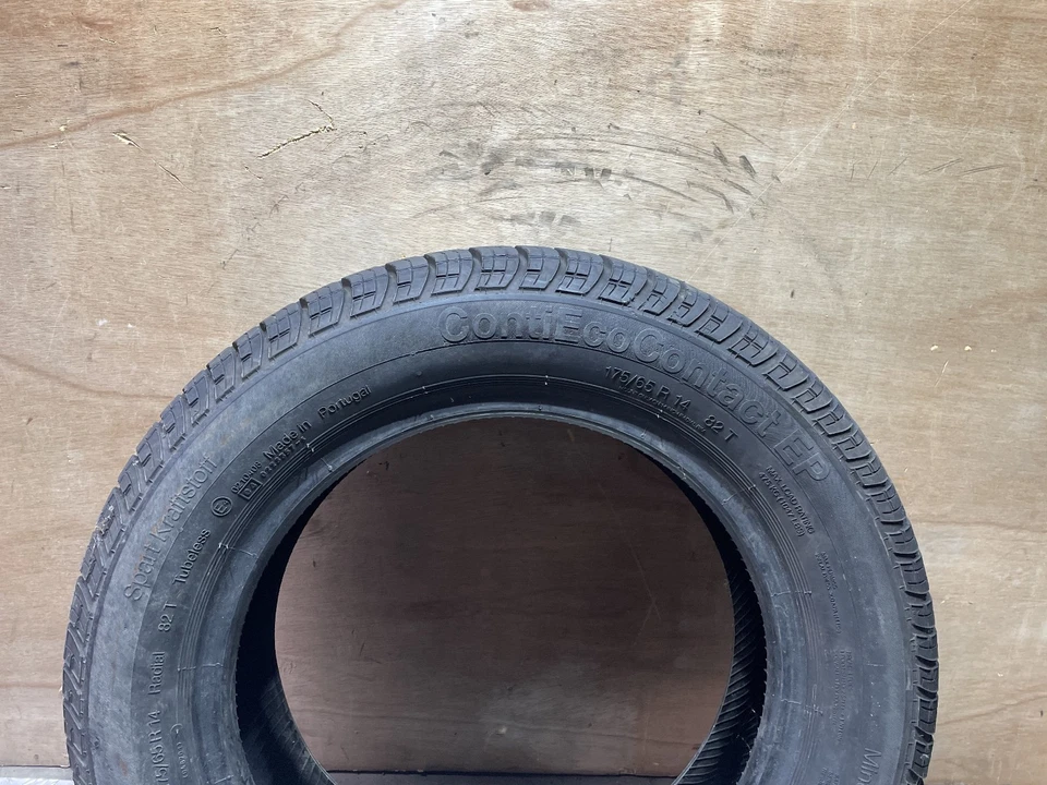 175/65/14 CONTINENTAL CONTIECOCONTACT PART WORN TYRE 7.37MM TREAD X1 - Image 2 of 4