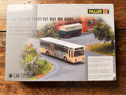 Faller Car System HO – Start Set Bus MB 0405 – Rare – Complet – Neuf  | Zustand: Neuf