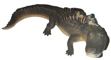 Safari LTD Alligator Figurine with Babies Realistic 12 Inch Plastic Figure Toys