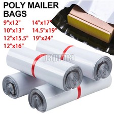 Poly Mailers Shipping Envelopes Mailing Bags 9x12 10x13 12x15.5 14.5x19 19x24