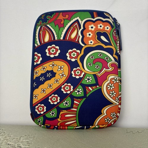 VERA BRADLEY Paisley Multicolor Tablet Case Holder 8.5” x 6.5” - Picture 2 of 14