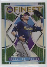 2022 Topps Finest Flashbacks Refractor Christian Yelich #157 0wq