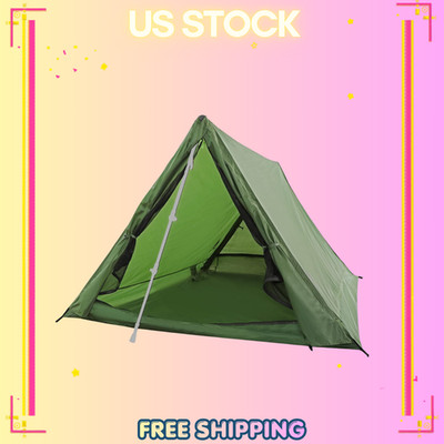 Ultralight 2-Person Trekking Pole Tent - Waterproof A-Frame Backpacking Tent