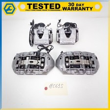 15-21 Mercedes Benz C63 Amg Front Rear Brake Calipers Set Of 4 Oem