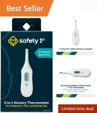 Analog Nursery Thermometer with Protective Case: Beeps Reads in 30 Seconds