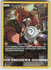 Magnemite Holo 242/236 Secret Rare Cosmic Eclipse Pokemon NM