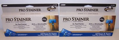 Lot of (2) 9'' Inch Pad Painter Refills for Linzer Pro Stainer 7110 0900