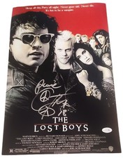 Corey Feldman Signed Lost Boys 12x18 Poster Photo ACOA