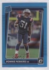 2021 Panini Donruss Optic Rated Rookie Aqua Prizm /299 Ronnie Perkins #283 7m3