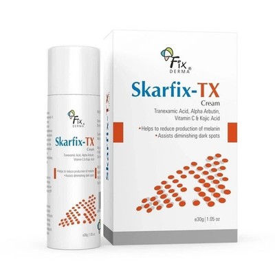 Fixderma Tranexamsäure + 2% Kojisäure + 1% Arbutin SKARFIX TX Gesichtscreme 30g
