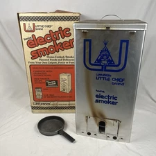 Vintage Luhr Jensen Little Chief Electric Smoker Model L C TESTED WORKING