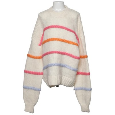 Page One Young, Strickpullover, Größe: 170/176, Weiß/Mehrfarbig #Csj