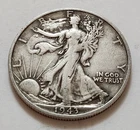 1943 S Walking Liberty Half Dollar 90% Silver 50c (X53)