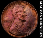 1942-D Lincoln Wheat Cent - Choice Gem Brilliant Unc  Color  No Reserve  #G7672