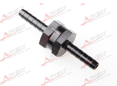 Car Universal Aluminum Alloy Gasoline Diesel Fuel one-way Check Valve 8MM