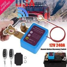 Remote Battery Disconnect Switch Battery Kill Switch 12V 240A for Auto RV ATV US