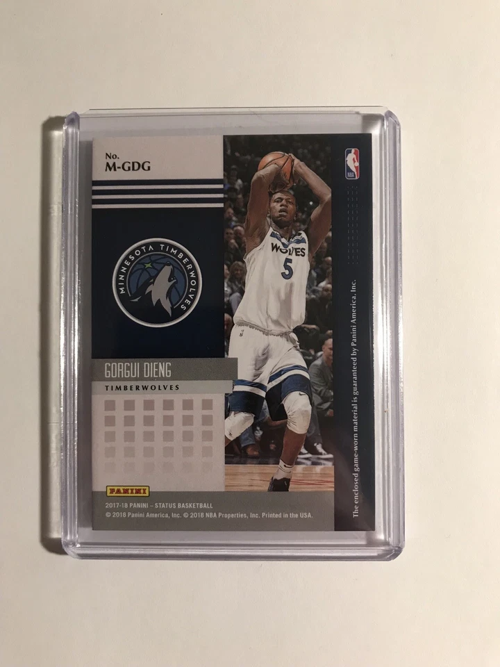 Gorgui Dieng 2017-18 Status Materials #M-GDG - Image 2 of 2