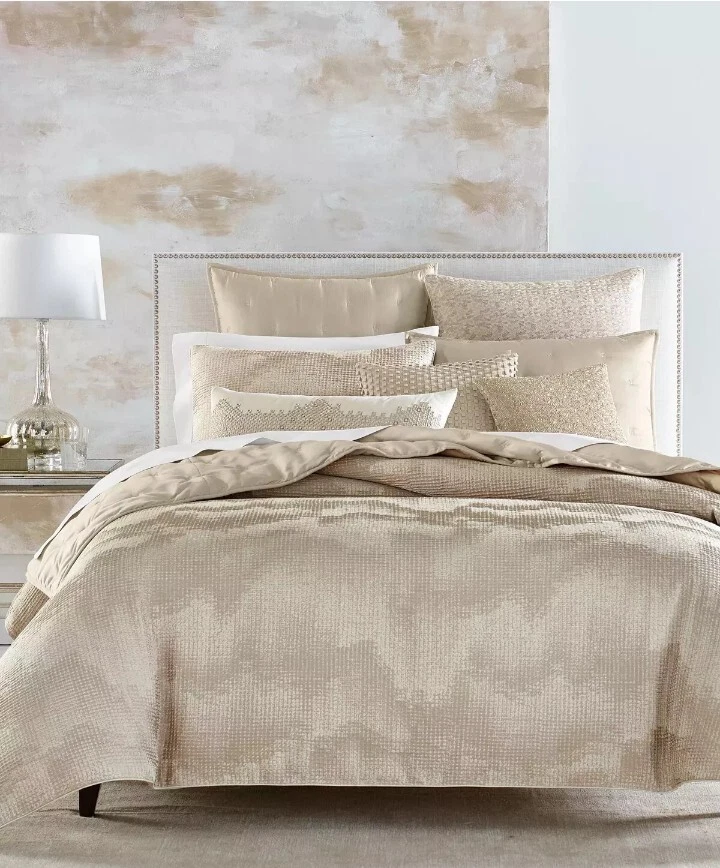 Hotel Collection "Highlands" 5 Pc F/Q Duvet Set W/ Bonus Euro Shams GORGEOUS! - Image 3 of 4