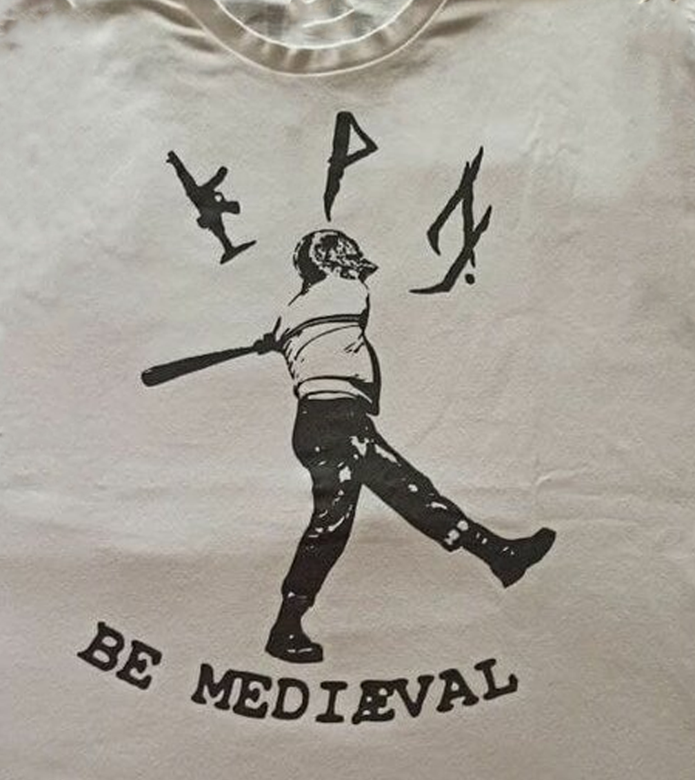 Peste Noire band Be Mediæval white T-shirt short sleeve S to 5Xl