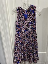 j crew dress multicolor sz 4