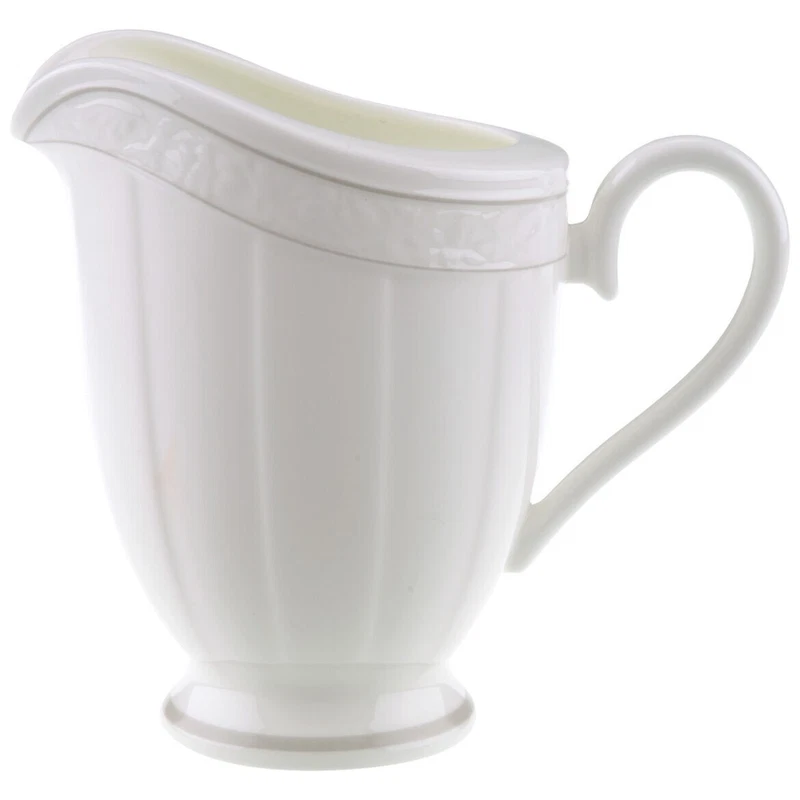 Lattiera Bricco Porta Latte Villeroy & Boch Gray Pearl in Porcellana da Tavola, fotografia 5 di 7