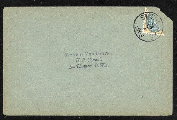 DANISH WEST INDIES LOT 1874 to 1905 MINT HR USED TYPES SHADES COVER FVF - Image 3 of 3