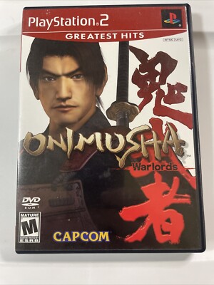 ONIMUSHA: WARLORDS Sony Playstation 2 PS2 - CIB ''DISC IN EXCELLENT CONDITION''