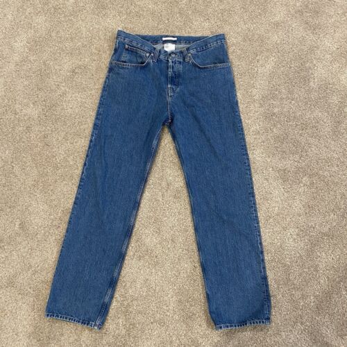 Helmut Lang Masc Lo Easy Unisex Jeans - Men 34 / Women 31 - Blue - Made In Italy