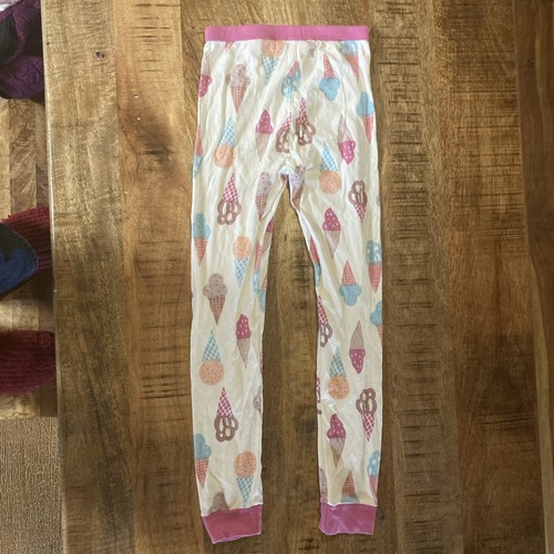 Tea Collection Ice cream Cone 2 Piece Cotton Pajama Set Sz 7 - Picture 7 of 12