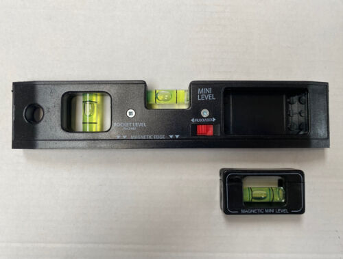 Draper Magnetic Mini Pocket Spirit Level with Line Level - 210mm - 77523 - Picture 2 of 4
