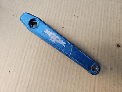 Vintage Kooka Mountain Bike Crank Arm 172.5mm Anodized Blue DRIVE