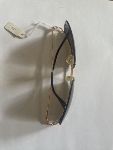 New Auth. Top Gun 1997 Vintage Sunglasses Black Top 927 - Picture 3 of 10