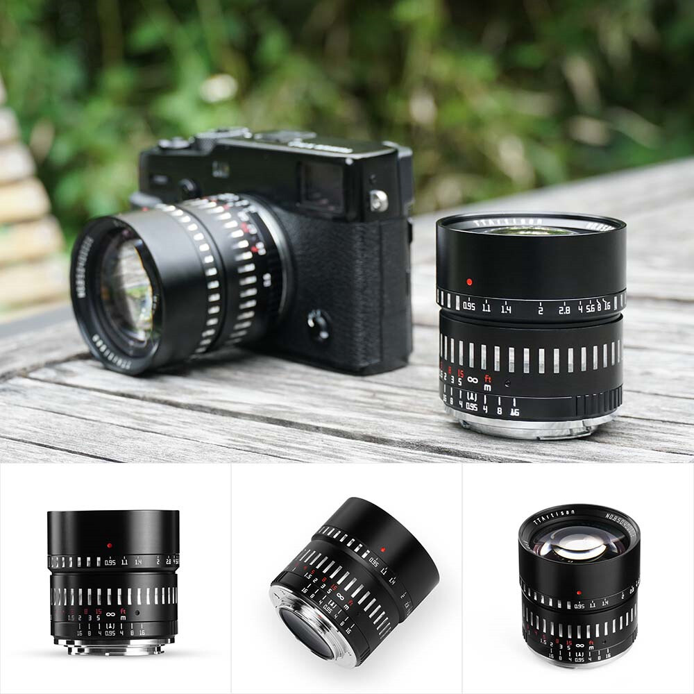 TTArtisan 50mm Manual Focus Lens for Sony E Fuji Canon R