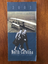 2003 Official Highway road map of North Carolina