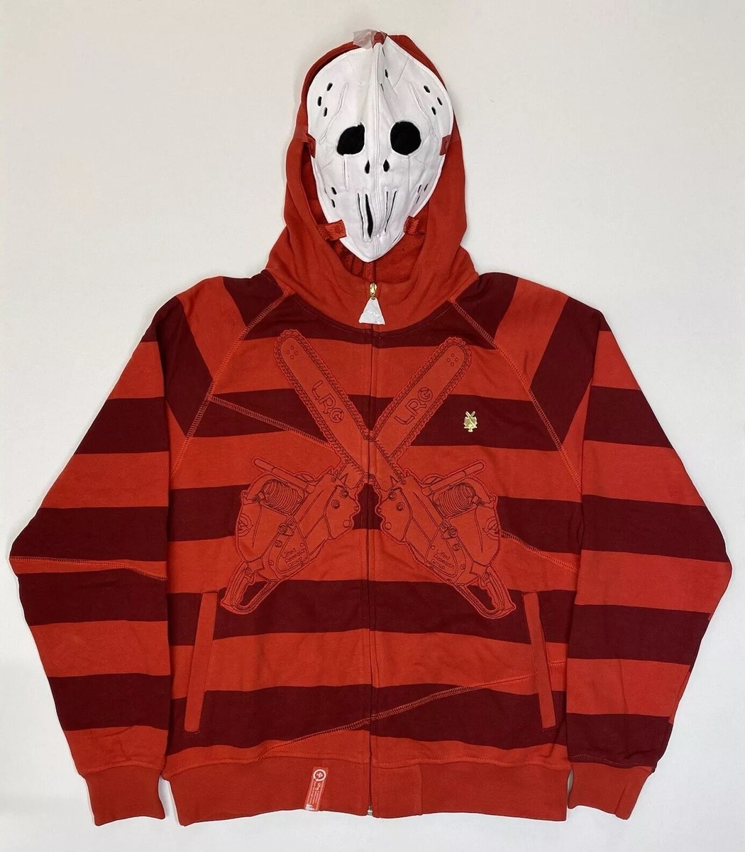 LRG Lifted Research Group Friday The 47th Jason Mask Hoodie Red