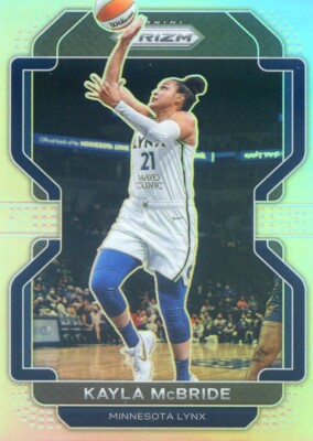 2022 Panini Prizm WNBA KAYLA MCBRIDE #38 SILVER PRIZM LYNX