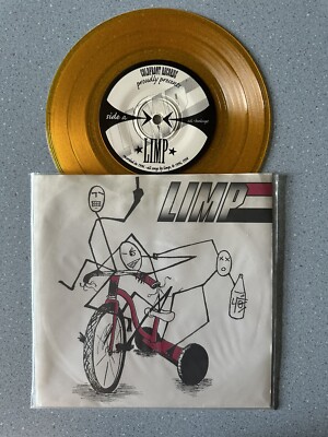 LIMP Ack ORANGE 7  Vinyl Record Pop Punk NOFX Green Day Blink 182 LAGWAGON 