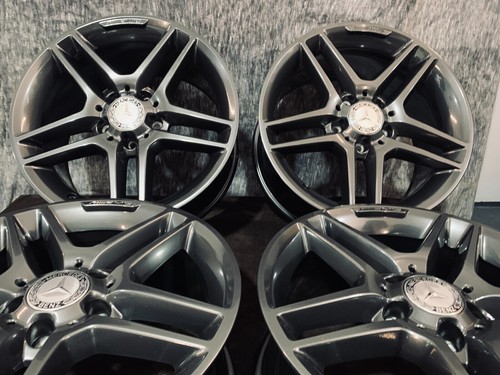 AMG Felgen 7,5 + 8,5 x 17 Mercedes W204 S204 W209 R171 A2044019602 9702 - Bild 5 von 10