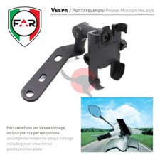 SUPPORTO PORTA TELEFONO SMARTPHONE [FAR] PIAGGIO VESPA 50 / 125 / ET3 / PX