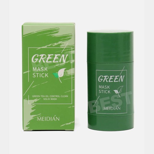 Up To 4x Green Tea Cleansing Mask Facial Stick Oil Acne Control Blackhead AUS - Picture 2 of 12