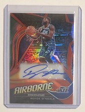 2019-20 Panini Chronicles Airborne Signatures Red Royce O'Neale #AB-RON Auto