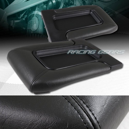 Black Leather Center Console Armrest Latch For 2000-2006 Chevy Suburban 1500/2500 – Replace 19127364