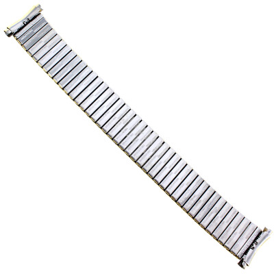 Cinturino Orologio Da Uomo Milano Expansione Curvo 18-21mm - Oro Placcato Inox Hadley-Roma