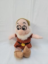 Disney DOC Plush / Bean Bag Stuffed 11  Tall Doll Snow White and the 7 Dwarfs