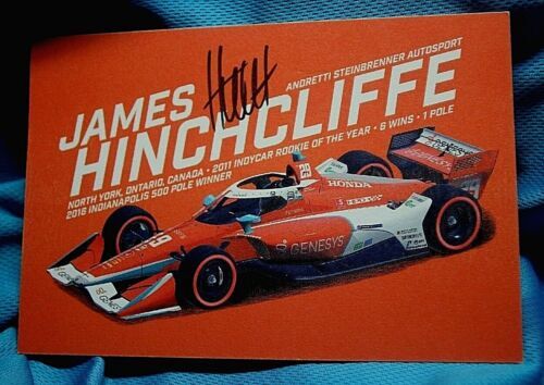 Greenlight #5 JAMES HINCHCLIFFE/Indycar SIGNED 1:18, NIB | eBay