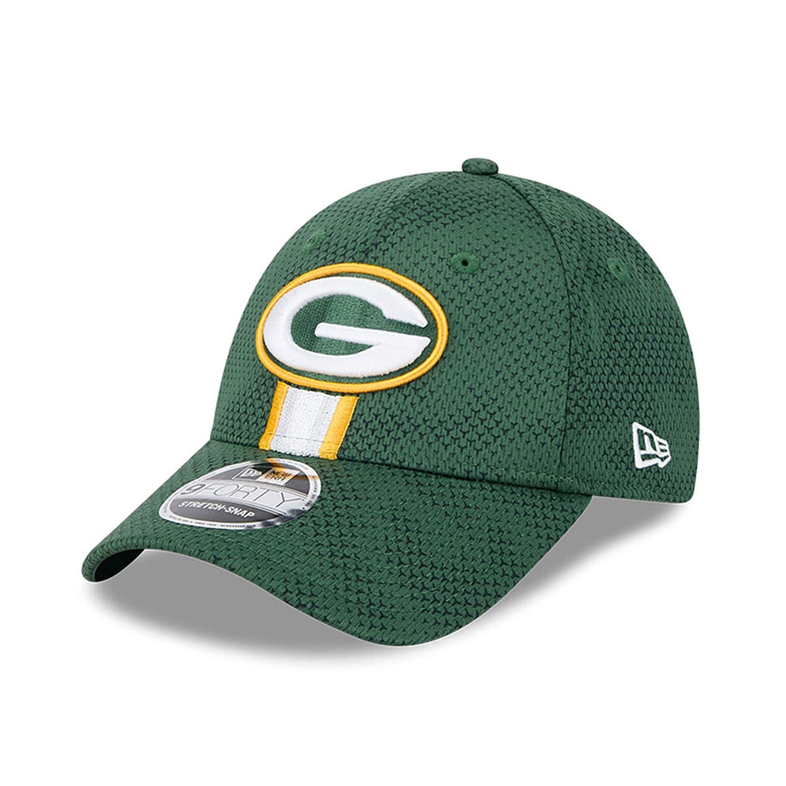 Green Bay Packers NFL Green 9FORTY New Era Stretch Snap Cap | New w/Tags