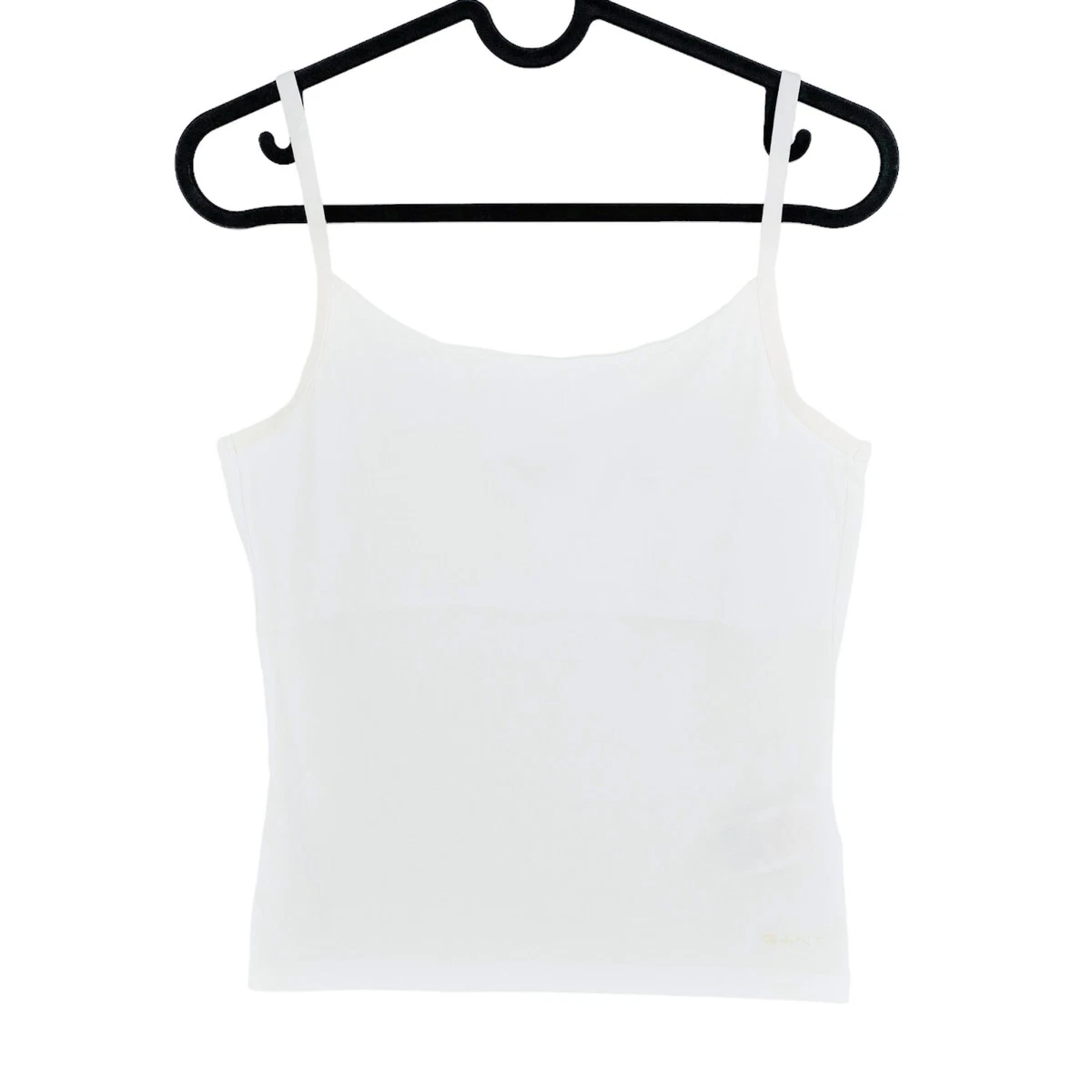 GANT Girls White Spaghetti Straps Singlet Tank Top Size 11 12