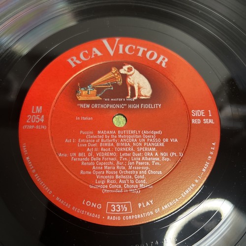 Puccini: Madama Butterfly (Abridged) VINYL LP ALBUM LICIA ALBANESE JAN PEERCE - Picture 8 of 10